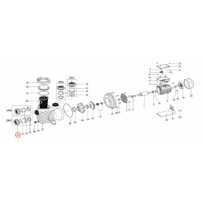 Гайка муфти насоса QP Starpump Pro 63 мм (221120) фото
