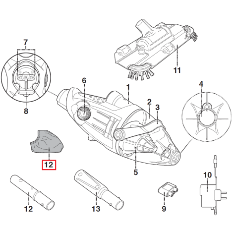 Мішок фільтра Kokido для пилососа Voltera 25 EV25CBX/EU (EV25-09) фото