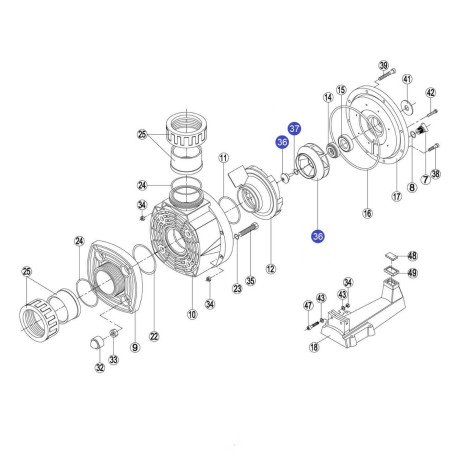 Крильчатка KA/KAP350 RKA134  фото №2