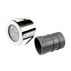 Прожектор світлодіодний Aquaviva HJ-RC-SS75, 3LED 3 Вт NW, із закладною фото