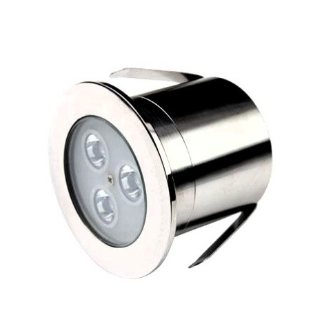 Прожектор світлодіодний Aquaviva HJ-RC-SS75, 3LED 6 Вт NW, із закладною  фото №2