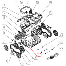 Корпус до пилососа Wybotics WY200 (No 1 S.WYBOTS1.20.002) фото