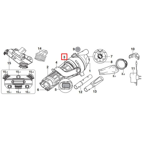 Фільтр Kokido для пилососа Voltera EV56/EV60  фото №2