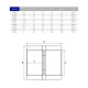 Муфта ПВХ Hidroten ВР-ВР, 1002053, різьбова, d1 1/4"  фото №2