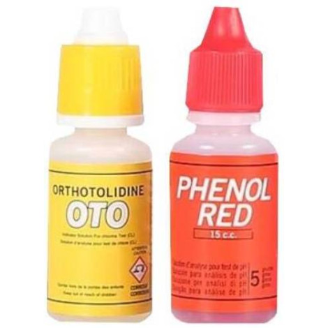 Набір рідин для крапельного тестера AquaDoctor Basic Cl/pH фото