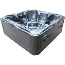 СПА-басейн Aquajoy Maldives (230х230х95 см), темний опал, з динаміками та LED-підсвічуванням фото