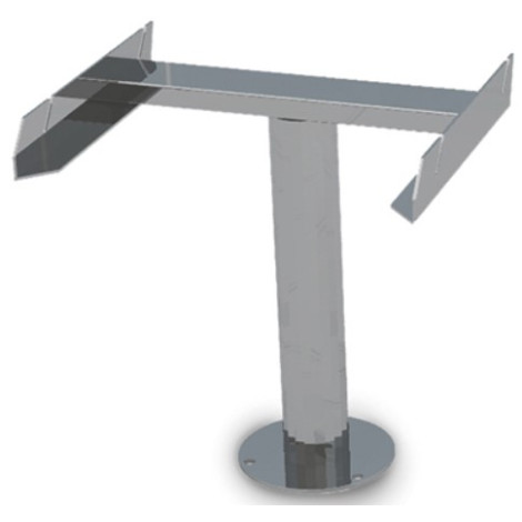 Кронштейн сидіння Golfinho E5065B, підлоговий фото