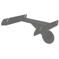 Кронштейн сидіння Golfinho E5065F, монтаж на стійці фото