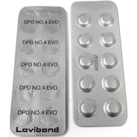 Таблетки для фотометра Lovibond DPD №4 EVO для вимірювання хлору (10 шт.) фото
