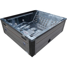 СПА-басейн Aquajoy Venice (215х190х70 см), темний опал, з динаміками та LED-підсвічуванням фото