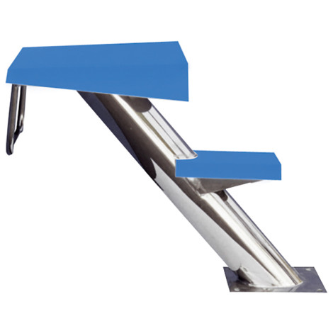 Стартова тумба Golfinho E527, AISI 316, похила, 700 мм фото