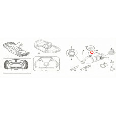Блок мотора з акумулятором Kokido для пилососа Telsa EV33 EV033CBXNEXXTEL фото