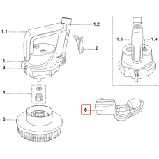 Зарядний пристрій Kokido USB Type-C для Telsa SCRUBBY фото