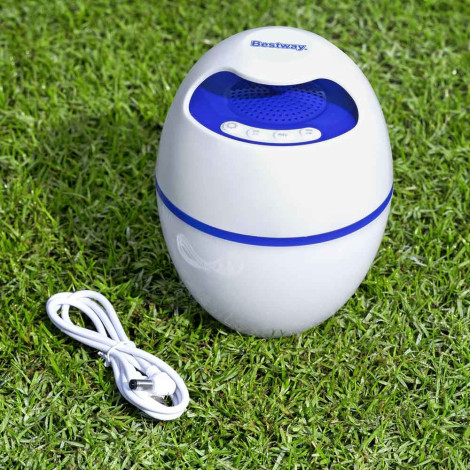 Плаваюча світлодіодна Bluetooth колонка Bestway 58700  фото №2