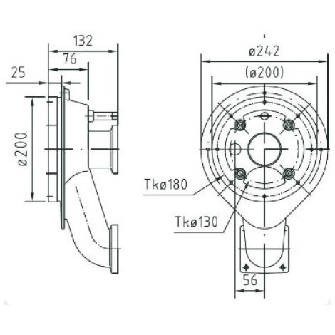 Закладний короб Fitstar 7611851, для Taifun-Compact, 130 мм, для солоної води  фото №2