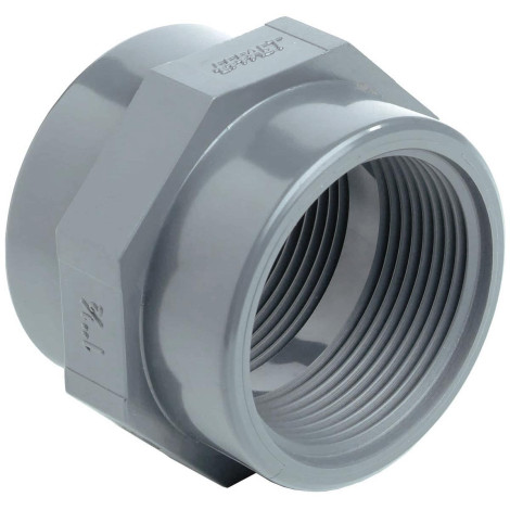 Муфта ПВХ Effast RERMAE020B із внутрішньою різьбою, d1/2" фото