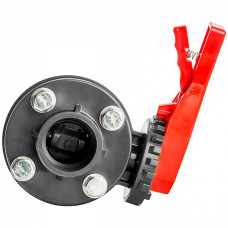 Кран метелик ПВХ Aquaviva, d250 мм фото