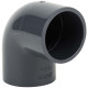 Коліно ПВХ Era USE02160 90°, d160 мм  фото №1
