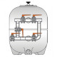 П’ятикранова обв'язка Hayward HCB2254UN, 225 мм  фото №2