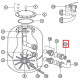 Муфта Hayward NCX2312061 для фильтрів серії NC (D 780-900)  фото №2