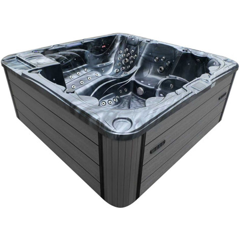 СПА-басейн Aquajoy Borneo (230х230х96 см), Темний опал фото