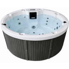 СПА-басейн Aquajoy Lagoon Air (195х82 см), Сріблясто-білий мармур фото
