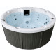 СПА-басейн Aquajoy Lagoon Air (195х82 см), Сріблясто-білий мармур  фото №1