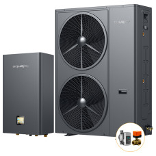 Інверторний тепловий насос для дому Aquajoy Plus 16T (15.57 кВт), циркуляційний насос + триходовий клапан фото
