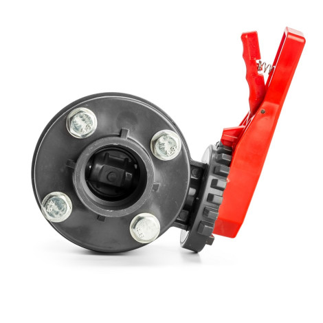 Кран метелик ПВХ Aquaviva, d90 мм фото