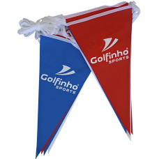 Прапорці розпізнавальні Golfinho 2×12.5 м, брезент фото