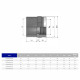 Муфта ПВХ Effast RGRMAR020B перехідна, з металічним кільцем d20x1/2"  фото №2