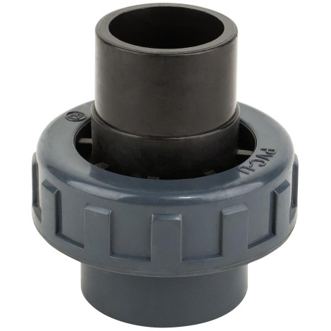 Муфта ПВХ Kripsol EHS10 50.C розбірна, клейова d50 фото