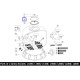 Гумова прокладка для кришки фільтра Emaux серії L1200-1800 02011155  фото №2