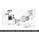Крильчатка для насоса Emaux AMU20TP/016TP/AMU20P/016P (1311046)  фото №2