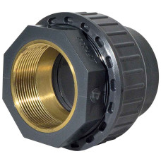 Муфта ПВХ Effast RGRBBD050F.N перехідна, з внутрішньою різьбою d50x1-1/2" фото