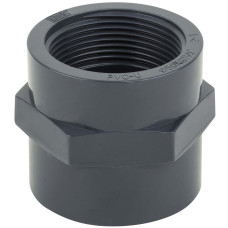 Муфта ПВХ Era US01125х3/4", з внутрішньою різьбою d25х3/4" фото