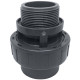 Муфта ПВХ Era UU00250 розбірна із зовнішньою різьбою, d50х1-1/2"  фото №1