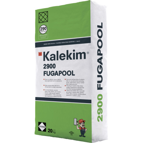 Вологостійка фуга для швів Kalekim Fugapool 2900 (20 кг) фото