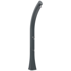Душ сонячний Aquaviva Happy XL з мийкою для ніг, антрацит H420/7016, 35 л фото