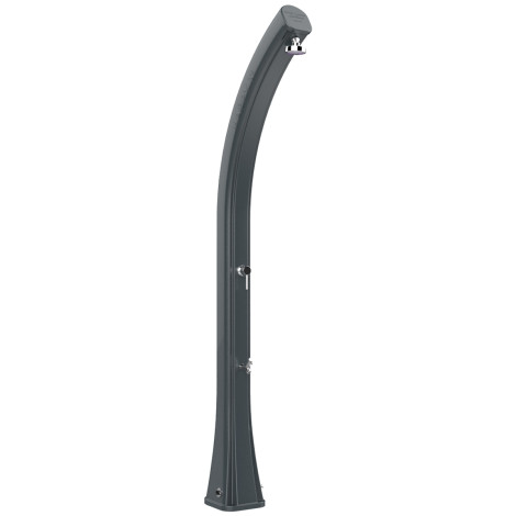 Душ сонячний Aquaviva Happy XL з мийкою для ніг, антрацит H420/7016, 35 л фото