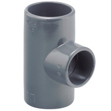 Трійник ПВХ Hidroten 1001218, редукційний, d63x40 мм фото