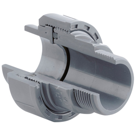 Муфта розбірна ПВХ Hidroten НР 1002074, перехідна, d3/4"- 25 мм фото