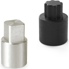 Перехідник під привід для кульового крана ПВХ Hidroten 1011063, d40-50 мм фото