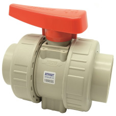 Кран кульовий промисловий ПП Effast d50 мм фото