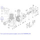 Болт кріплення кришки префільтра насоса Kripsol KAP (RBH0001.03R)  фото №2