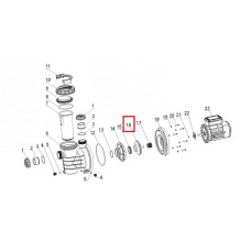 Крильчатка насоса Aquaviva SWIM 100-150 фото