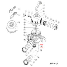 Ущільнювальне кільце для заглушки Emaux MPV-04 (2020017) фото