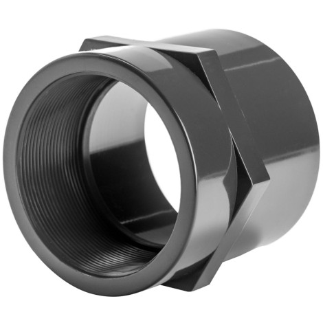 Муфта ПВХ Aquaviva з внутр. різьбою, d50х1-1/2"  фото №2