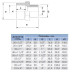 Муфта ПВХ Era US01275, з зовнішньою різьбою d75х2-1/2"  фото №2