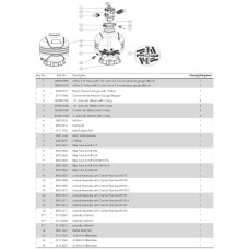 Дюзова коробка в комплекті з трубою для Emaux MFV24 89012509 фото